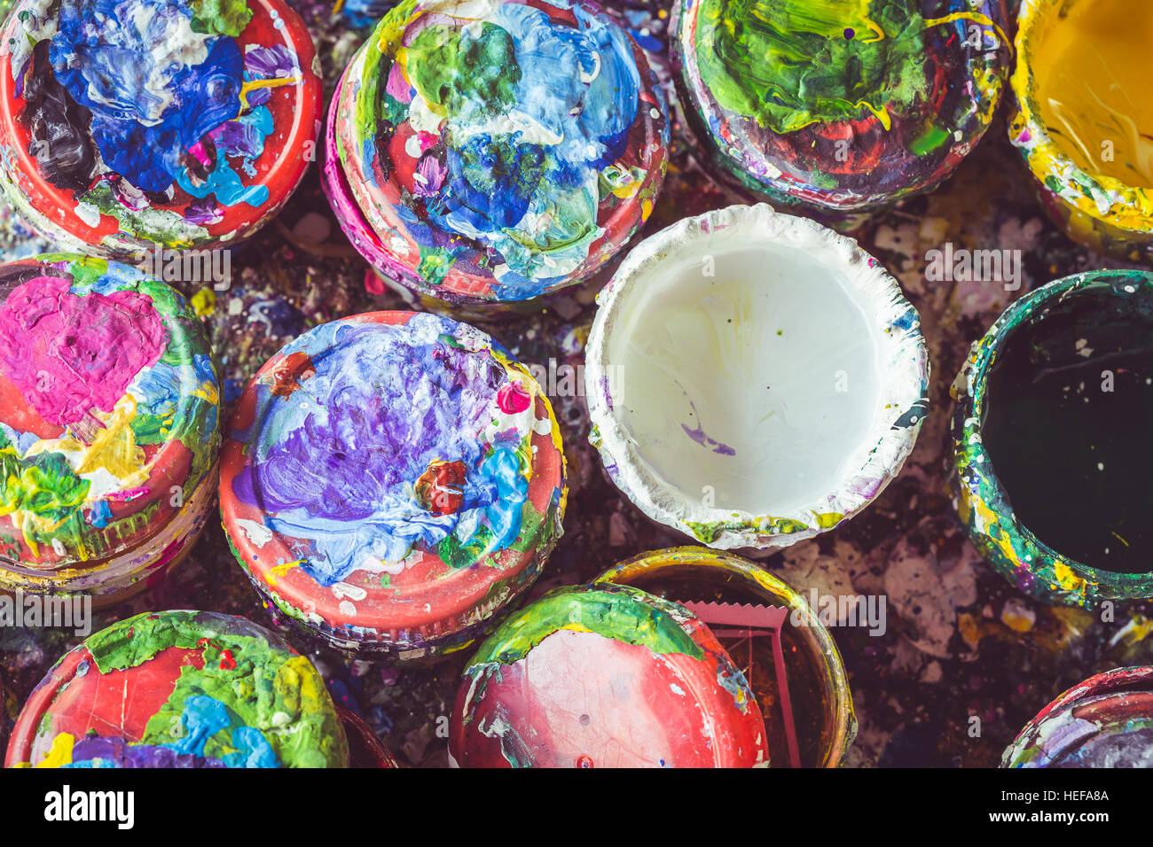 Orange top paint hi-res stock photography and images - Alamy