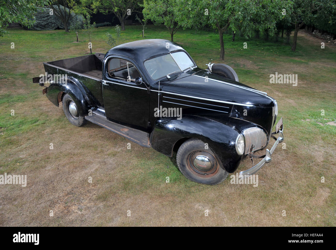 1938 Studebaker Classic American pick up truck - the worlds first car based pick up Stock Photo