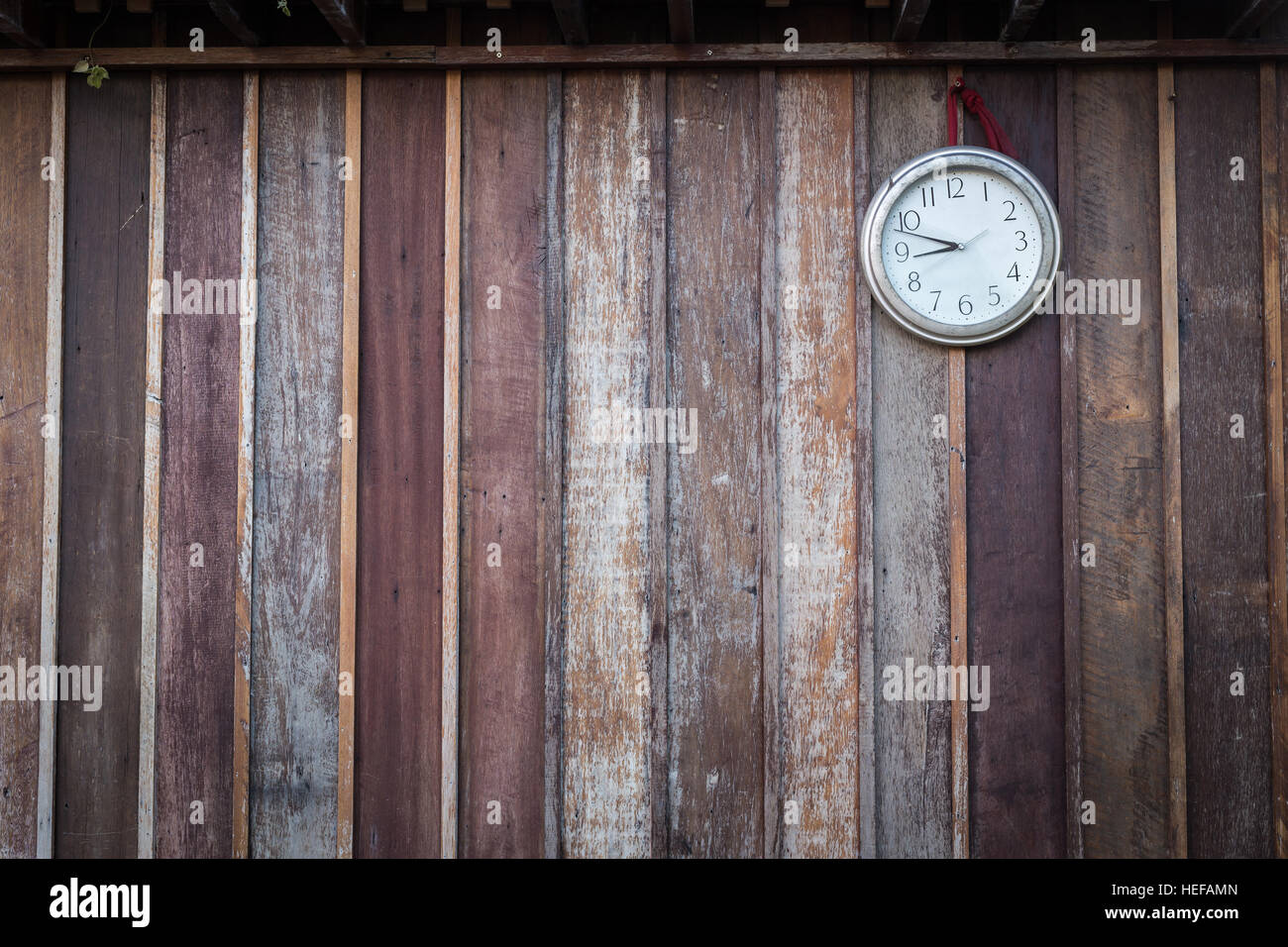 Antique wooden wall clock hi-res stock photography and images - Alamy