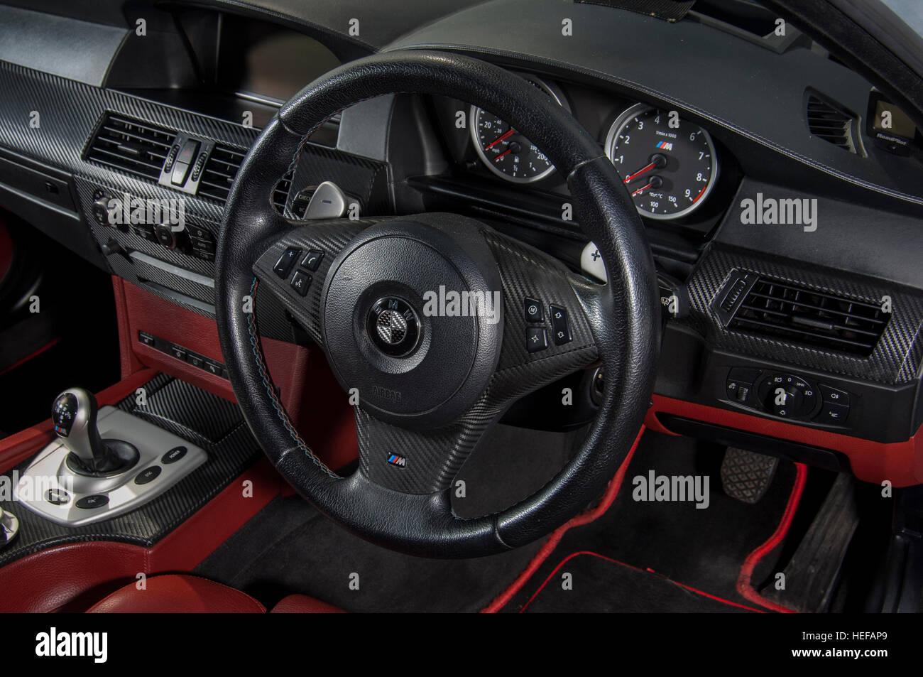 BMW E60 M5 2 Stockfotografie - Alamy
