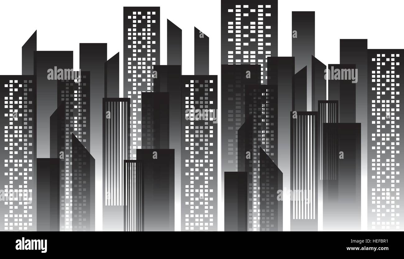 Urban city view icon vector illustration graphic design Stock Vector