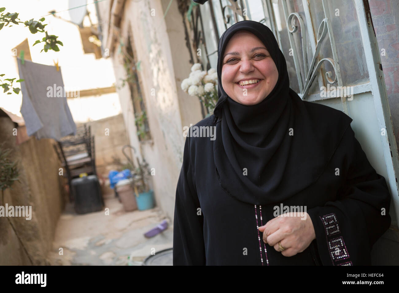 Friendly smiling old woman in hi-res stock photography and images - Alamy
