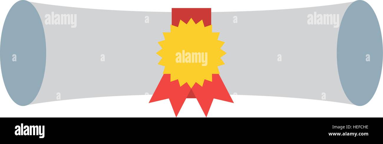 diploma graduation isolated icon vector illustration design Stock ...