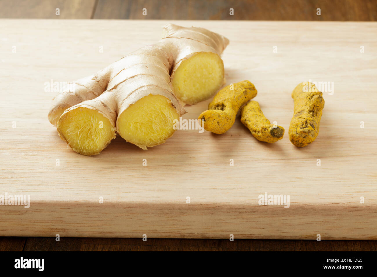 turmeric and ginger roots Stock Photo Alamy