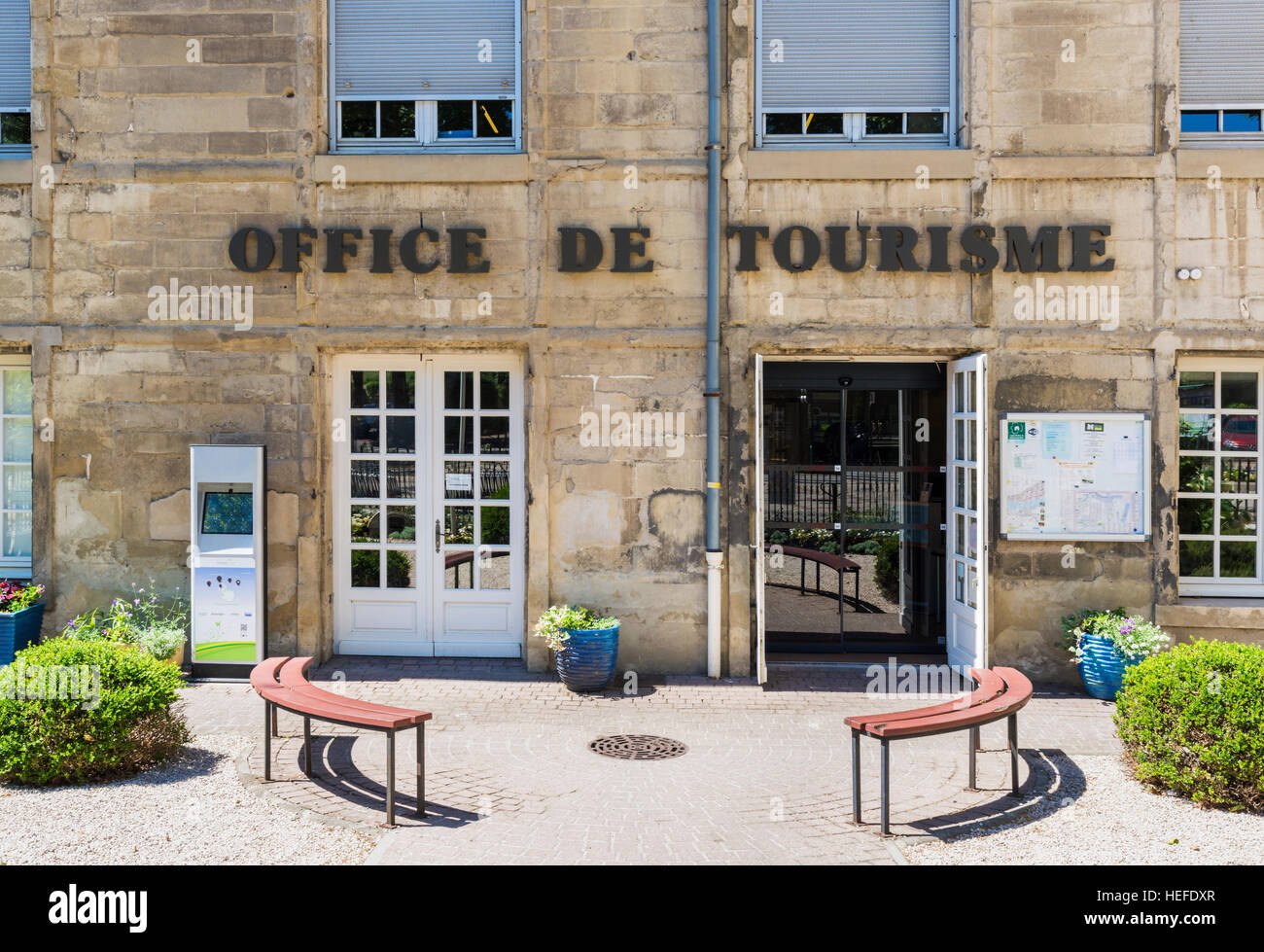 Office de Tourisme, Tournon-sur-Rhône, Ardèche, France Stock Photo