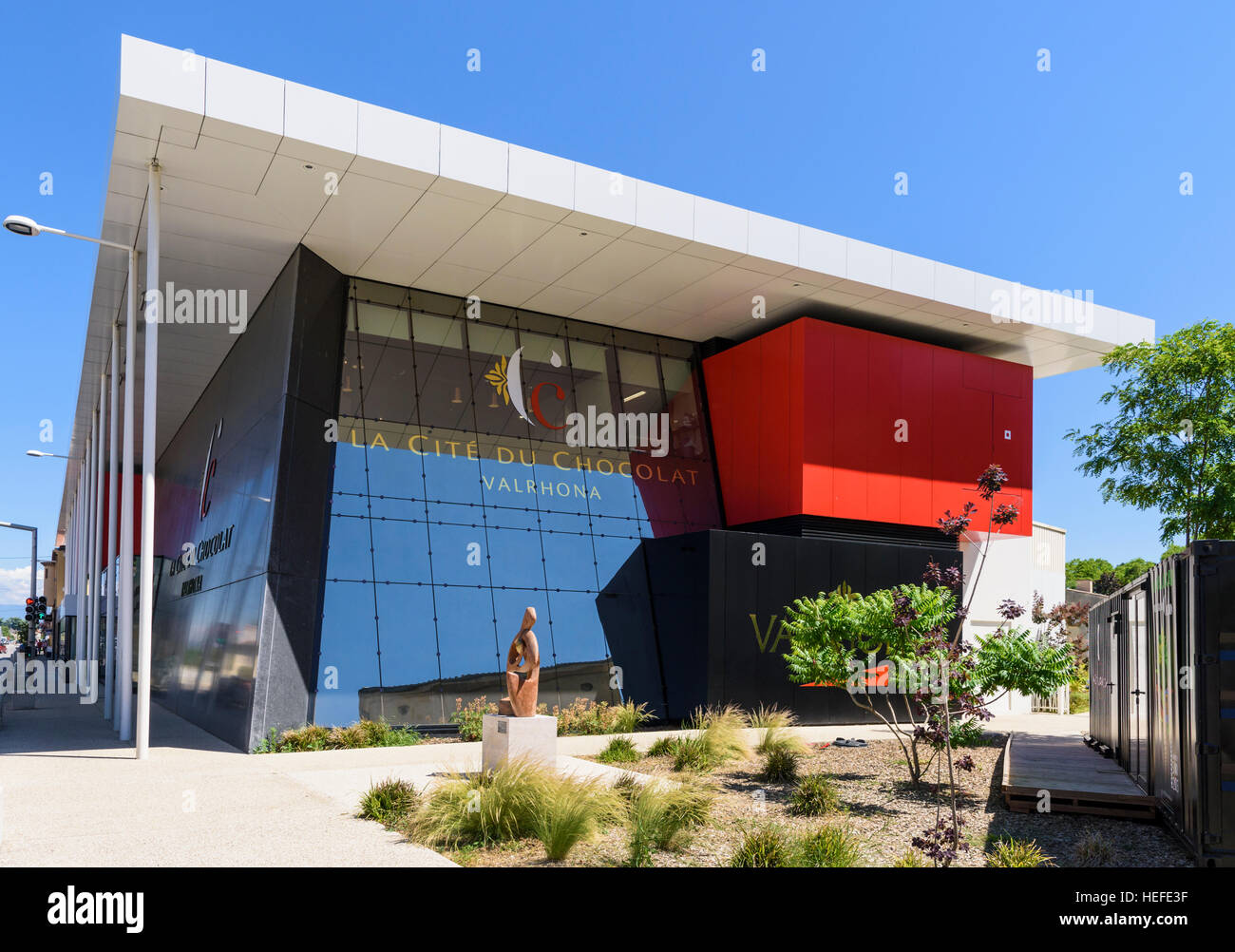 La Cité du Chocolat Valrhona, Tain-l'Hermitage, Drôme, Auvergne-Rhône-Alpes, France Stock Photo