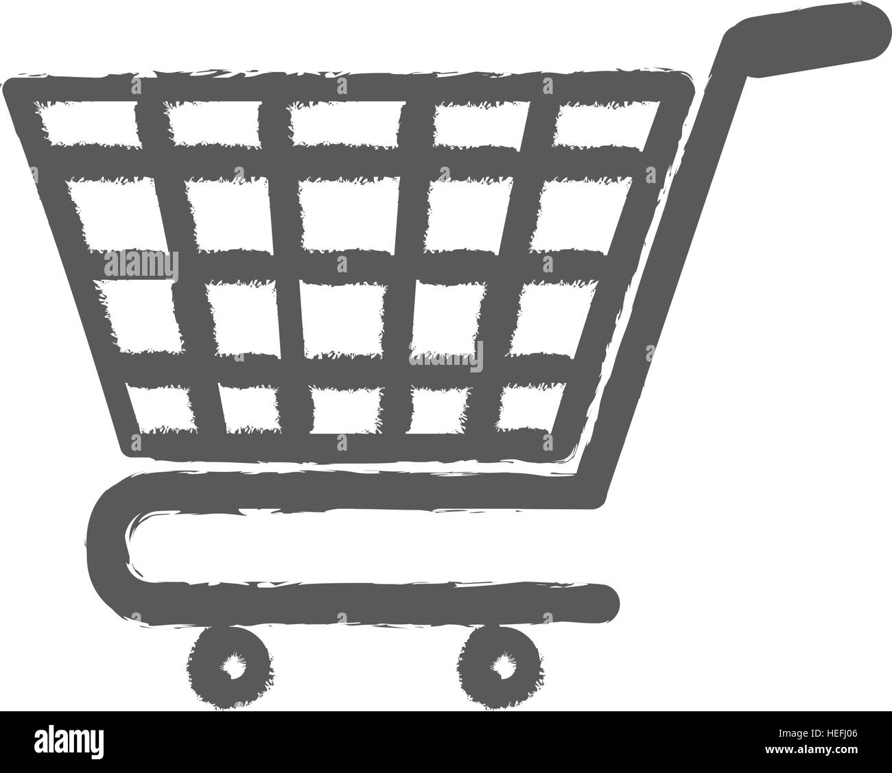 Isolated cart shopping icon vector illustration graphic design Stock ...