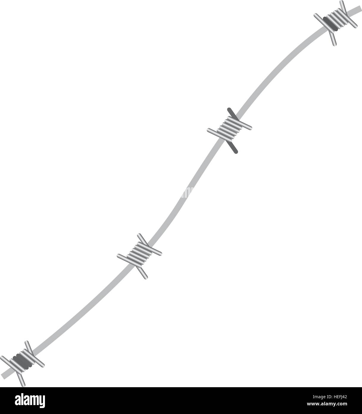 Iron barbed wire icon vector illustration graphic Stock Vector Image ...