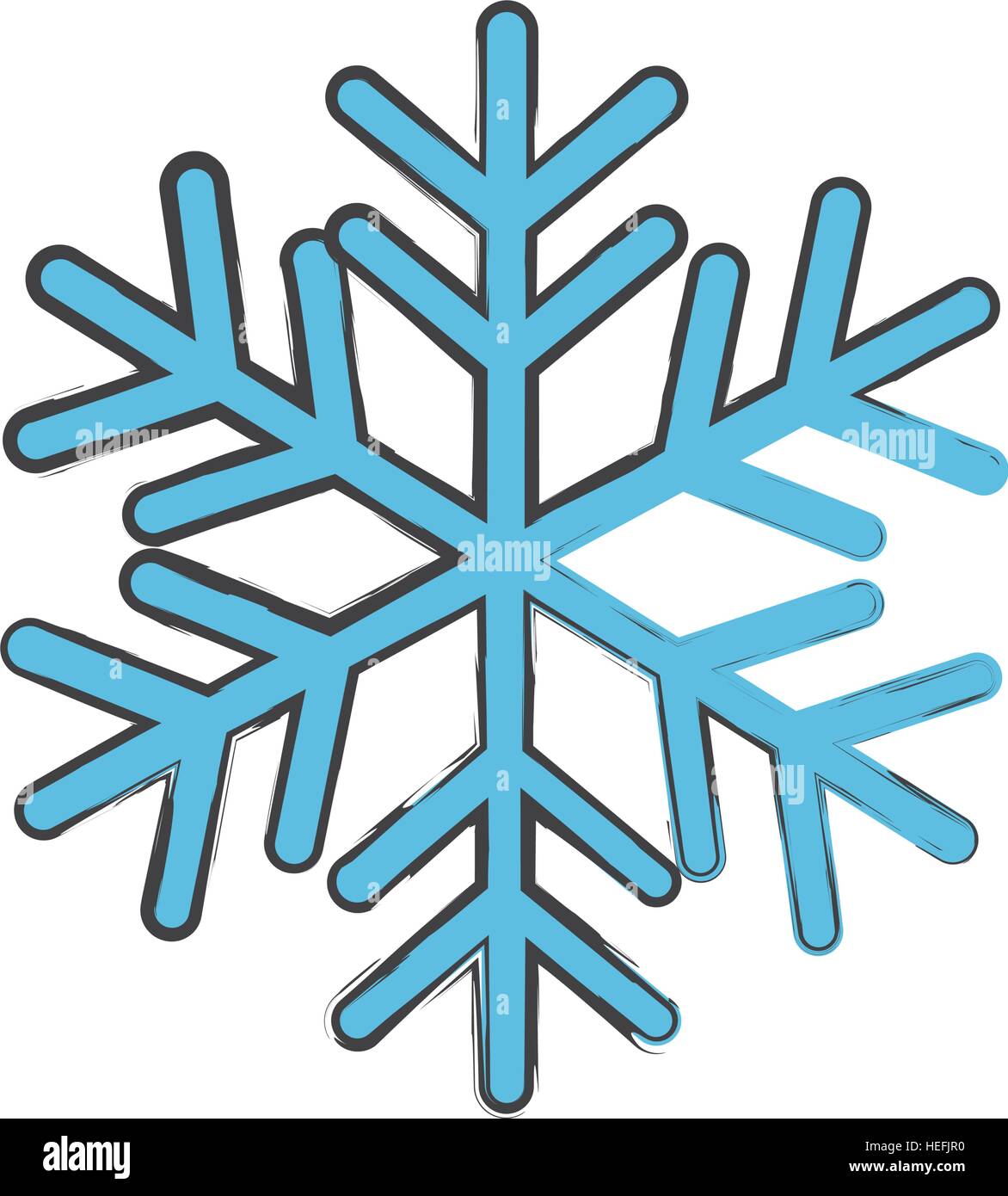single snowflake icon image Stock Vector Image & Art - Alamy