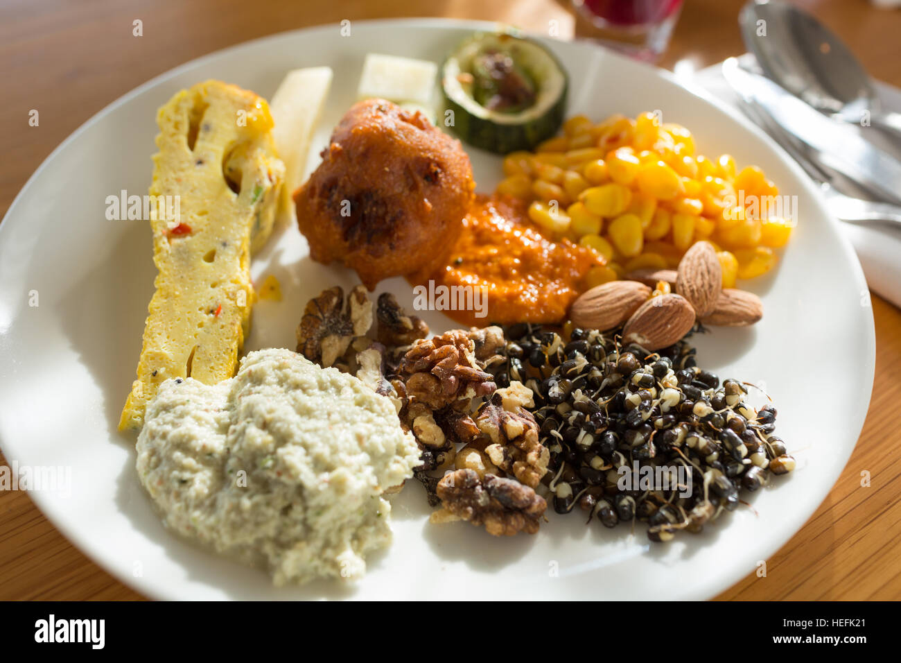 Buffet chutneys hires stock photography and images Alamy