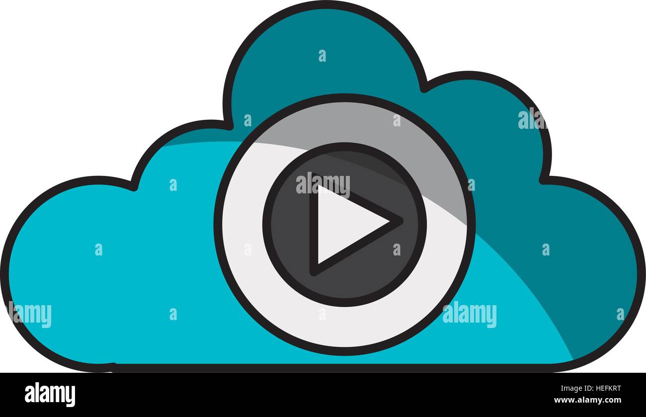 cloud computing isolated icon vector illustration design Stock Vector ...