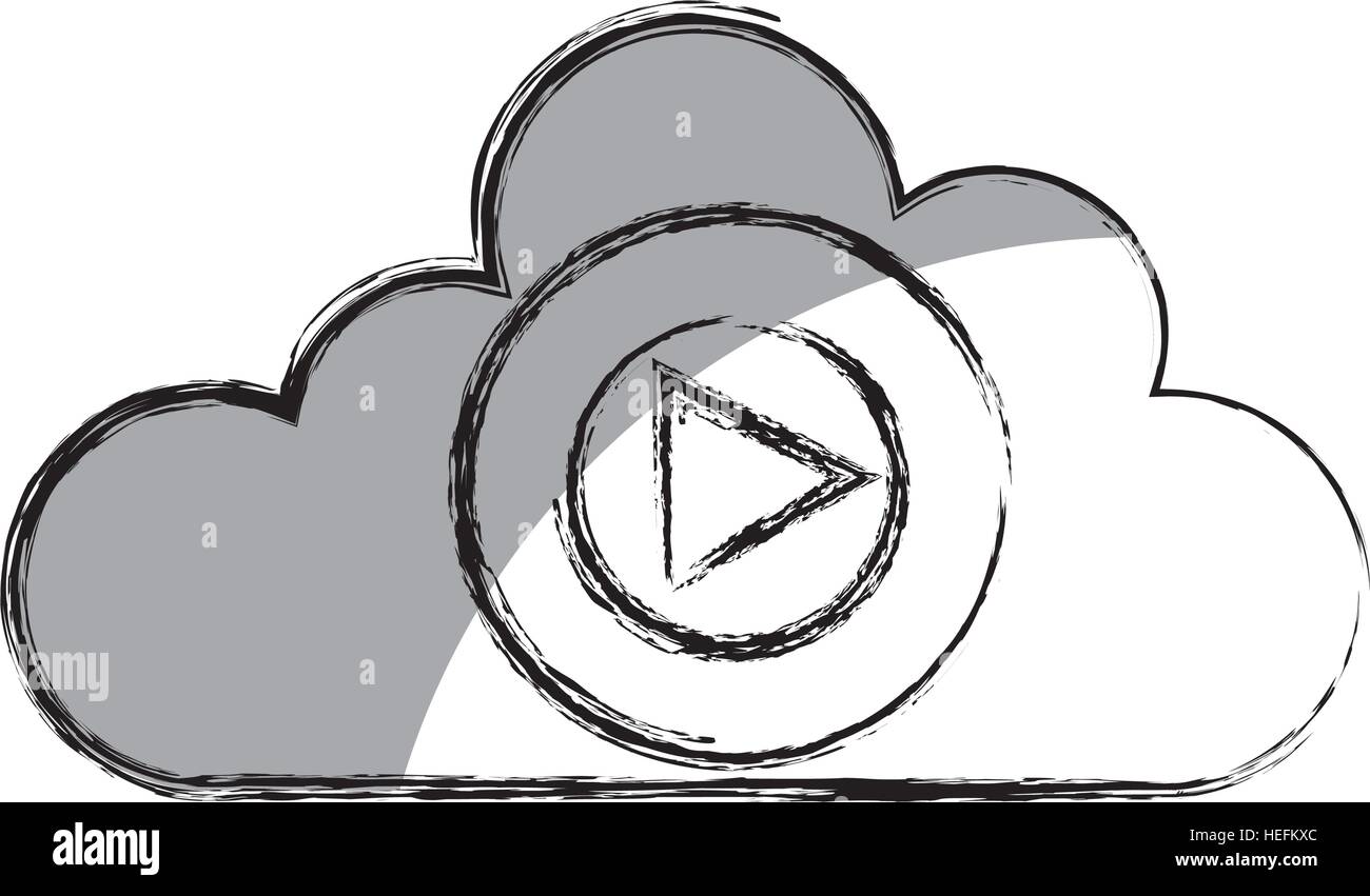 cloud computing isolated icon vector illustration design Stock Vector ...