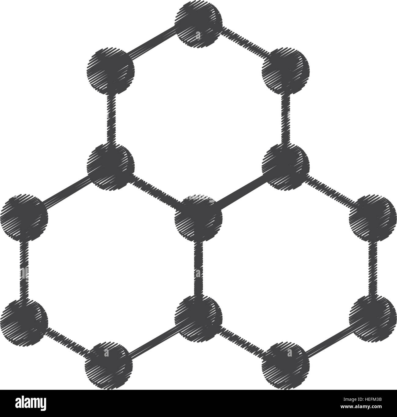 molecule structure isolated icon vector illustration design Stock ...