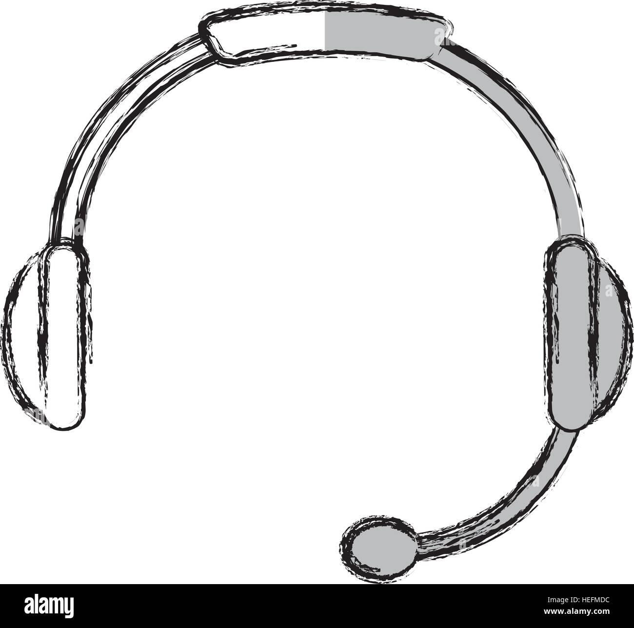 headset device isolated icon vector illustration design Stock Vector ...
