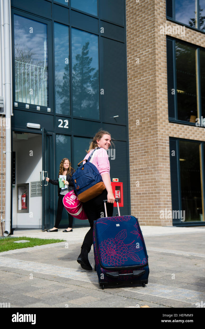 University Education in the UK Aberystwyth University students , with