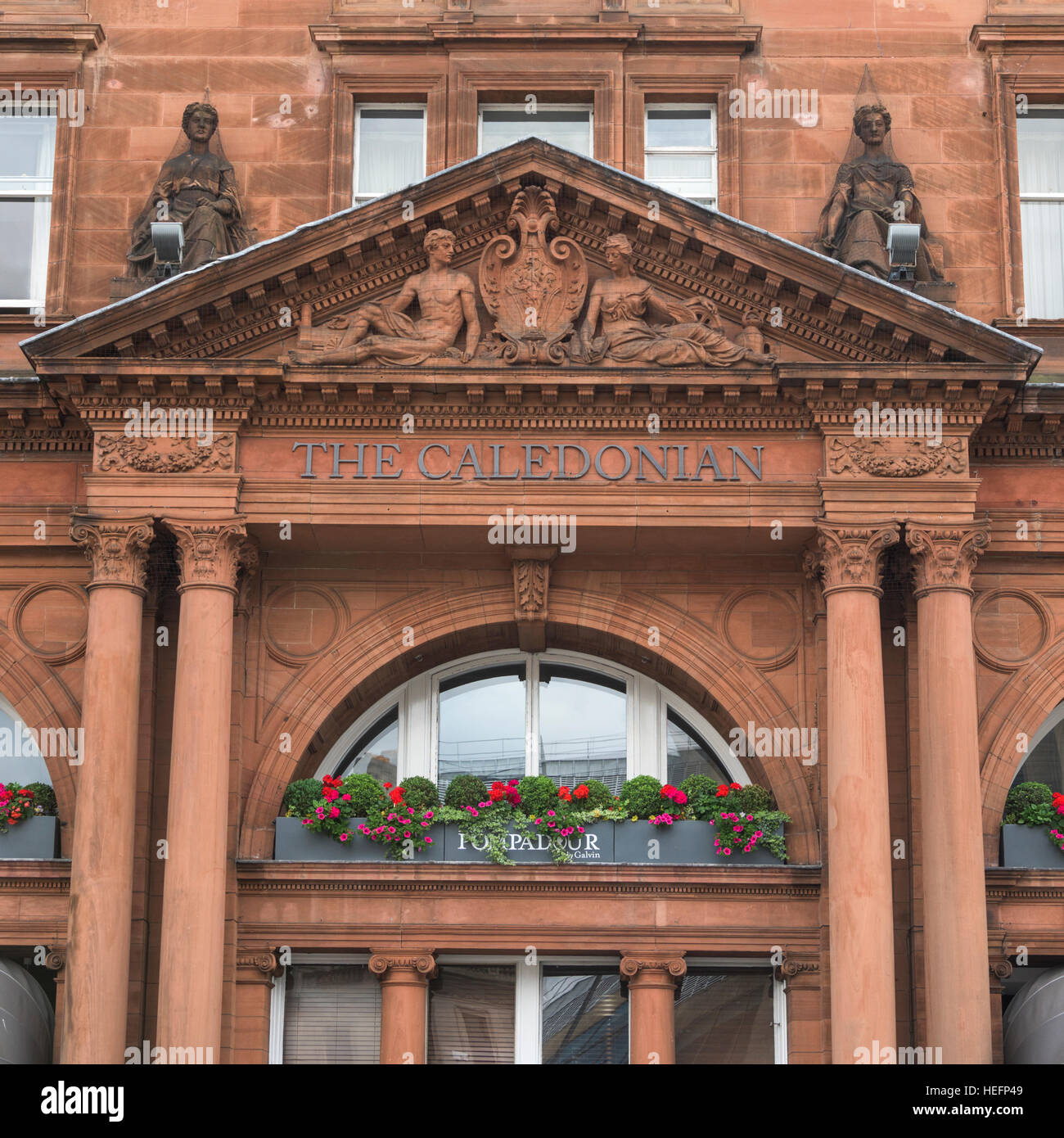 Waldorf Astoria Edinburgh - The Caledonian, Edinburgh, Scotland Stock Photo