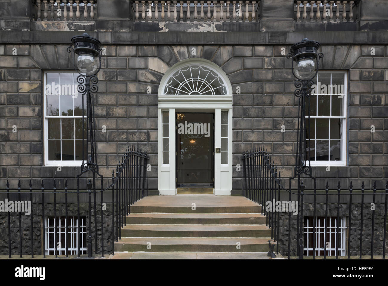 Charlotte Street, Edinburgh, Scotland Stock Photo Alamy
