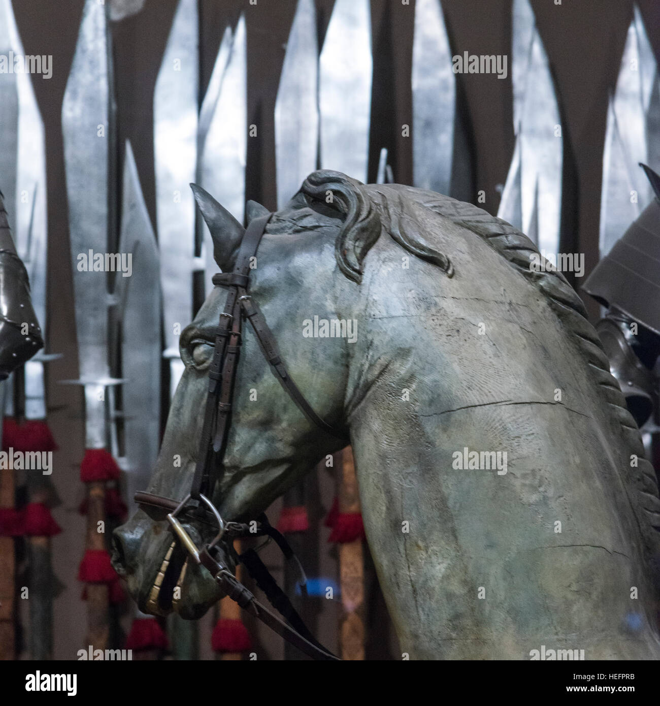 Statue of horse at Doge's Palace, Venice, Veneto, Italy Stock Photo - Alamy 