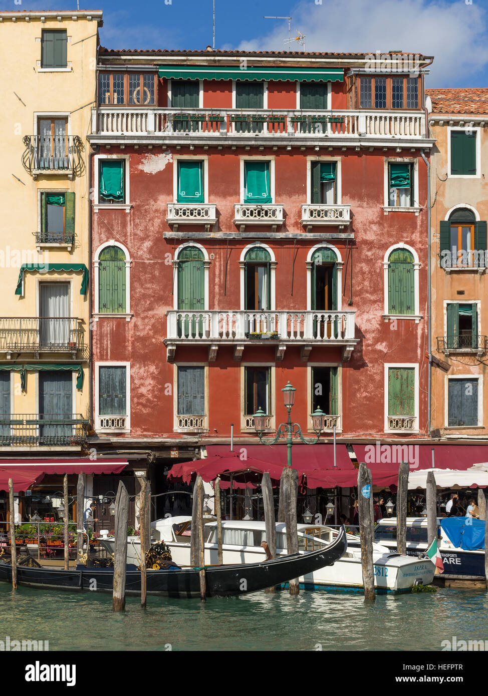 Venice italy colored boats hi-res stock photography and images - Alamy