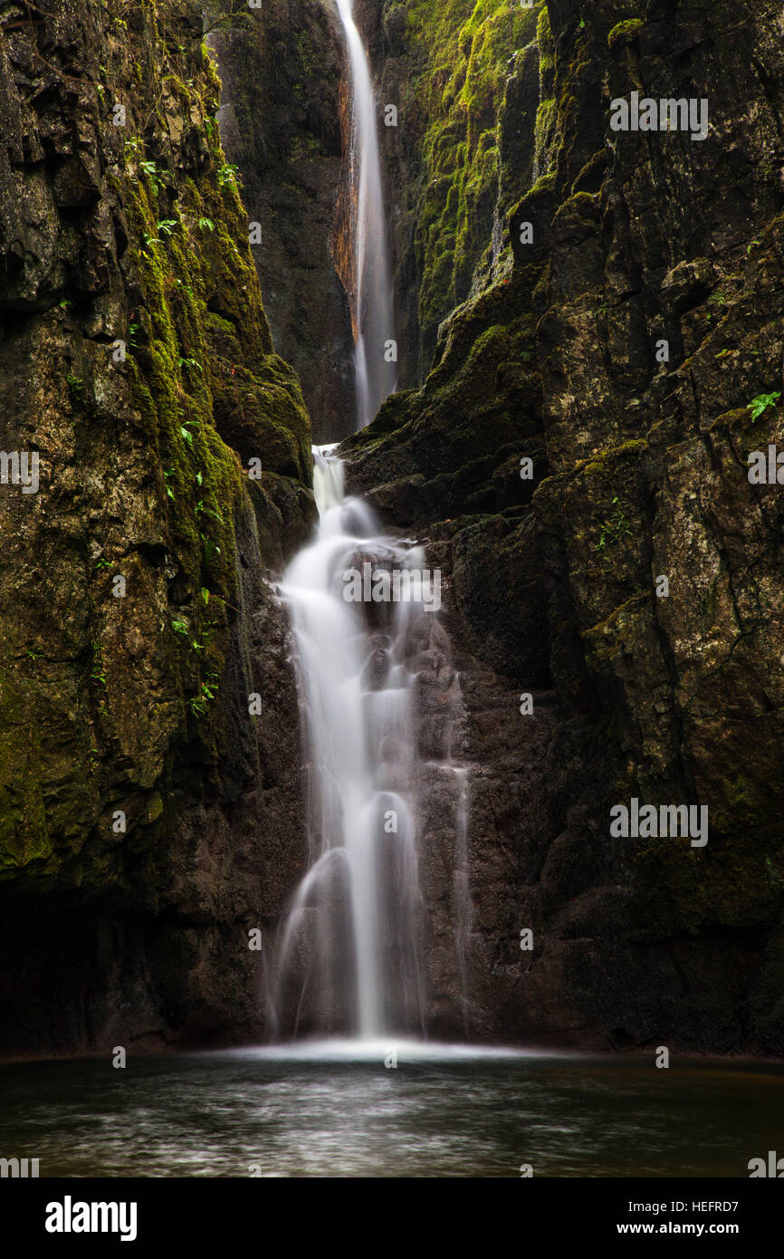 Catrigg Force Waterfall at Stainforth, near Settle, Yorkshire Dales