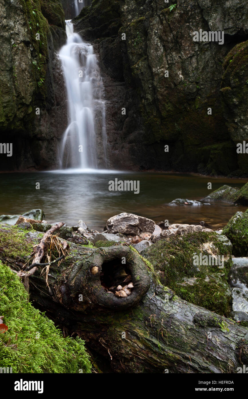 Catrigg Force Waterfall at Stainforth, near Settle, Yorkshire Dales