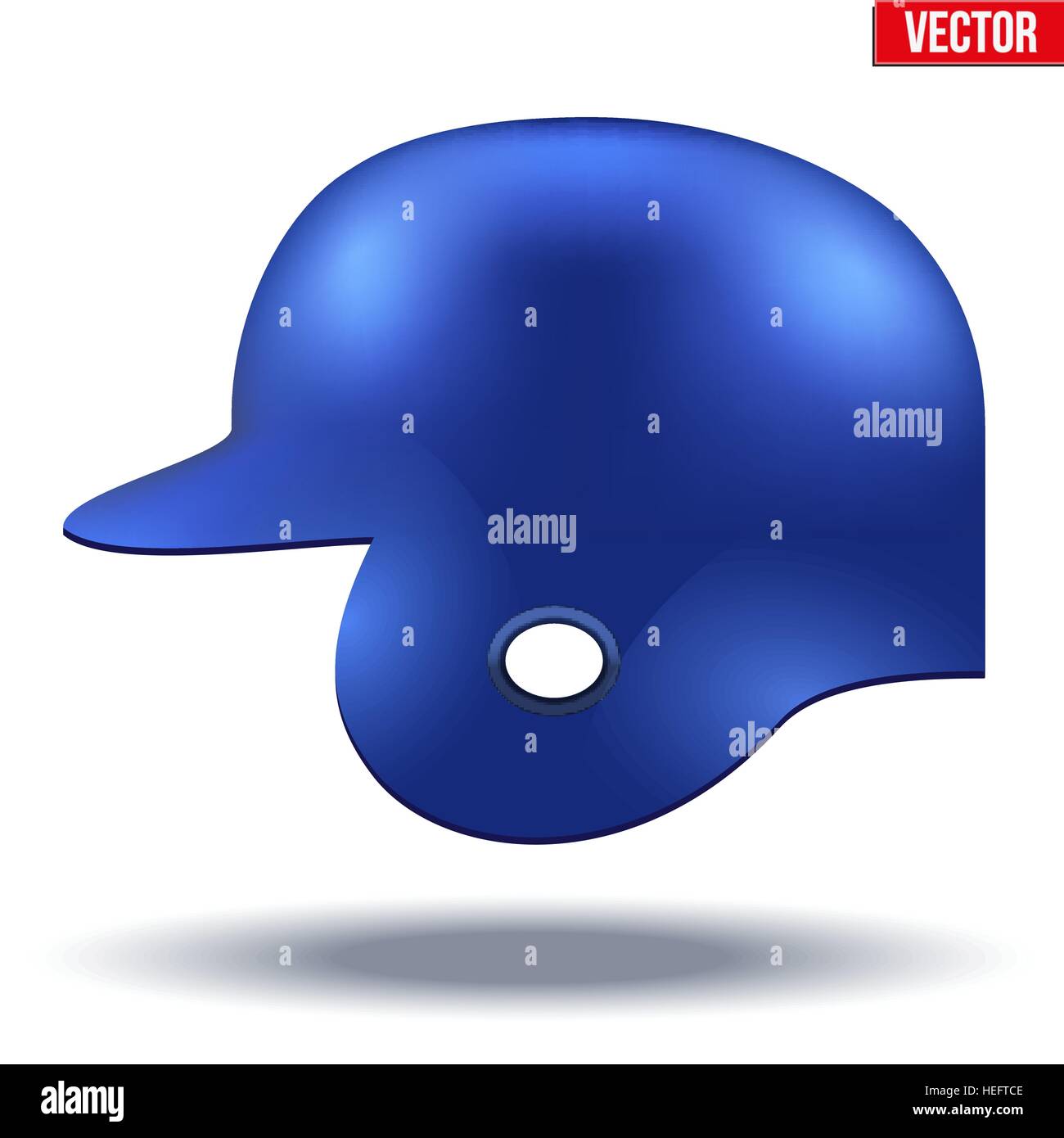 Blue baseball helmet Stock Vector Image & Art Alamy