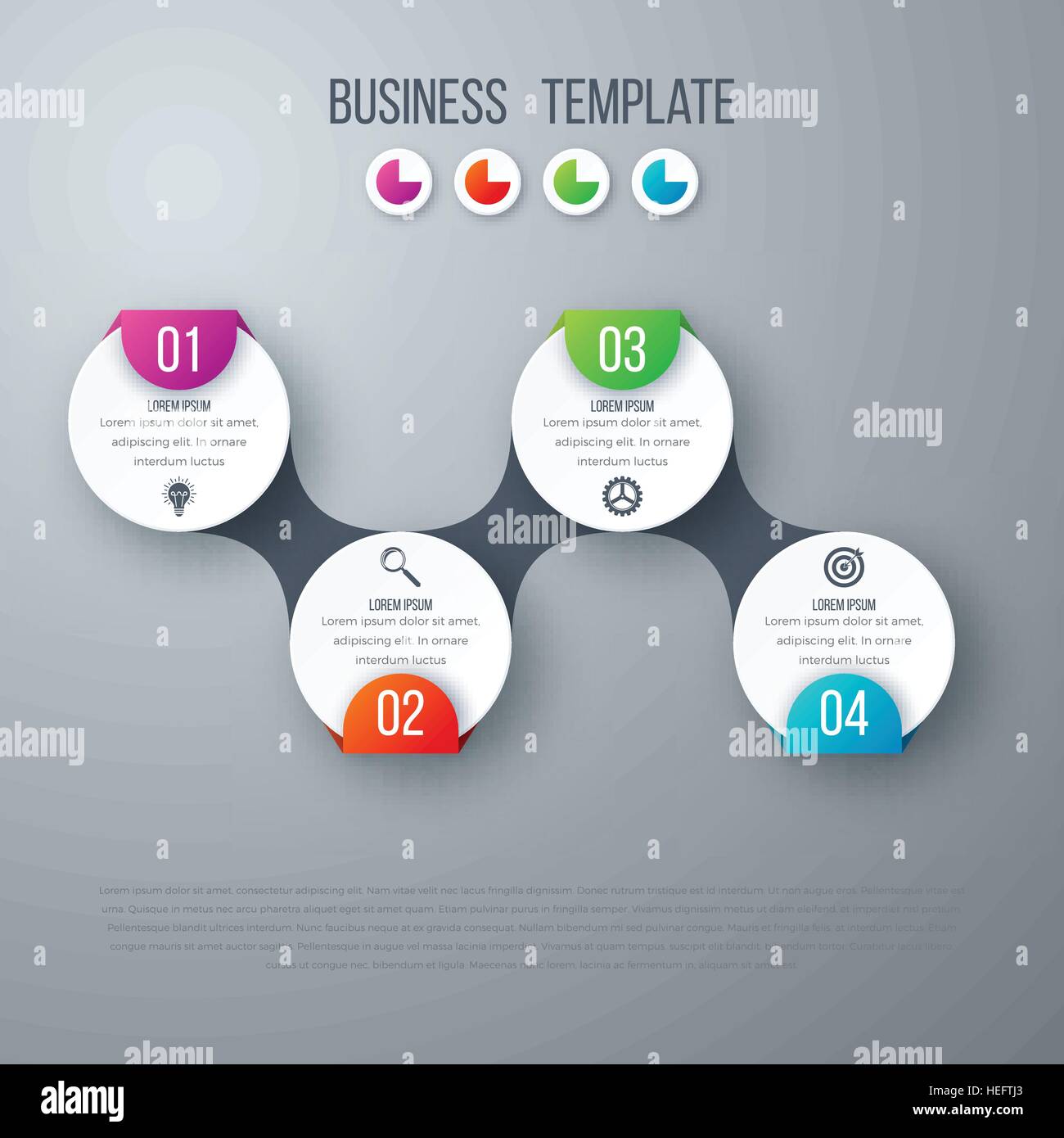vector infographic timeline template with vertical... Infographics timeline template with circles Stock Vector Image & Art ...
