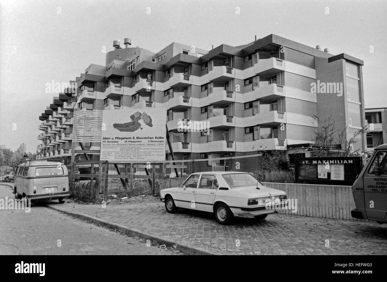 Ein Platz an der Sonne, Fernsehlotterie, Deutschland 1983, das Alters- und Pflegeheim S. Maximilian Kolbe in Hamburg Stock Photo