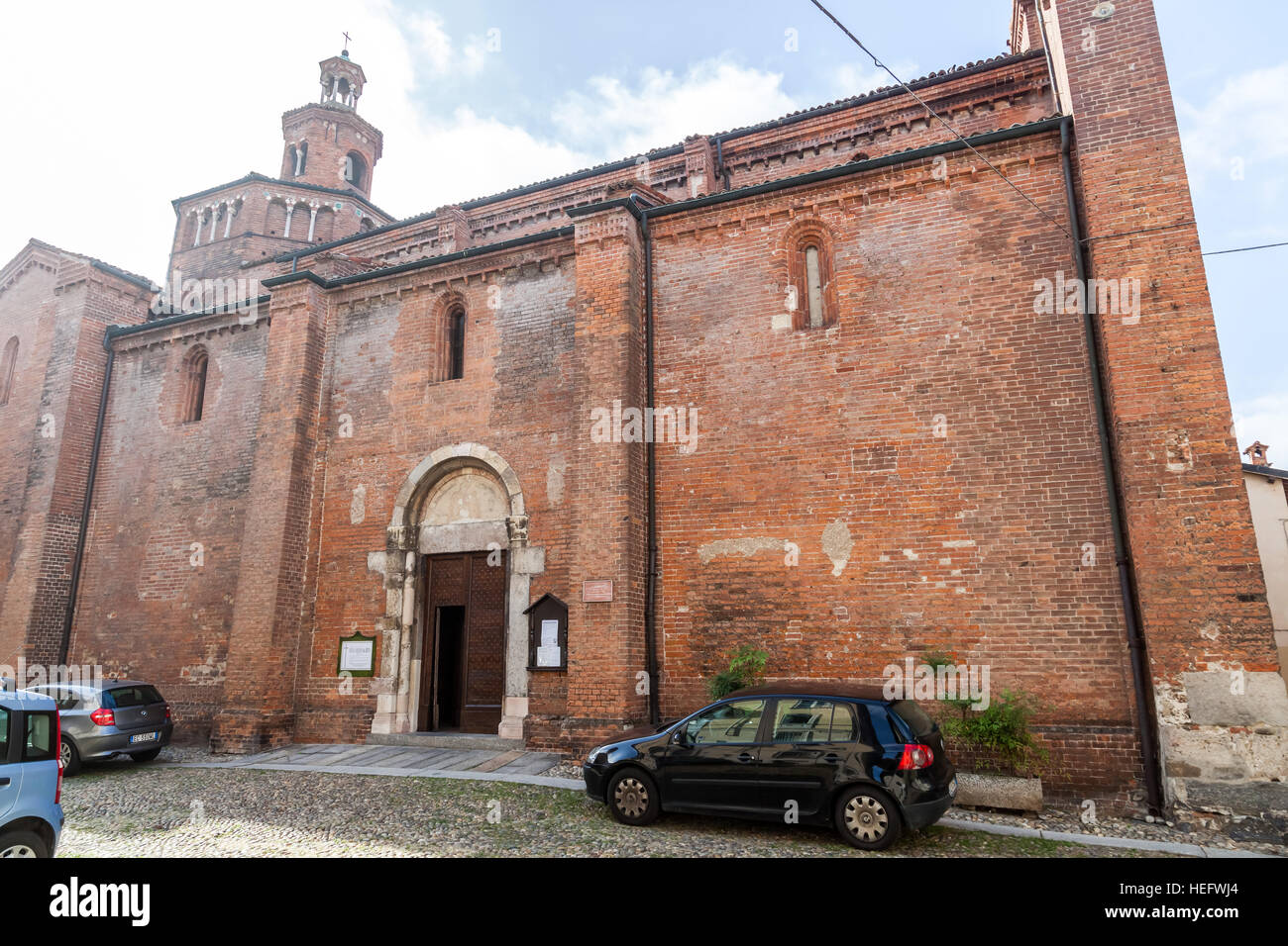 Basilica San Teodoro, Pavia, Italy. Stock Photo