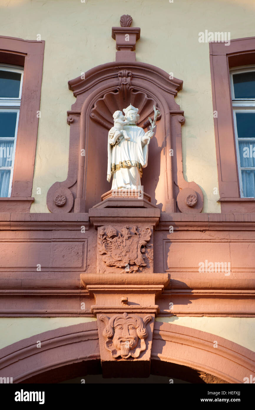 Deutschland, Nordrhein-Westfalen, Kreis Euskirchen, Gemeinde Kall, Kloster Steinfeld Stock Photo