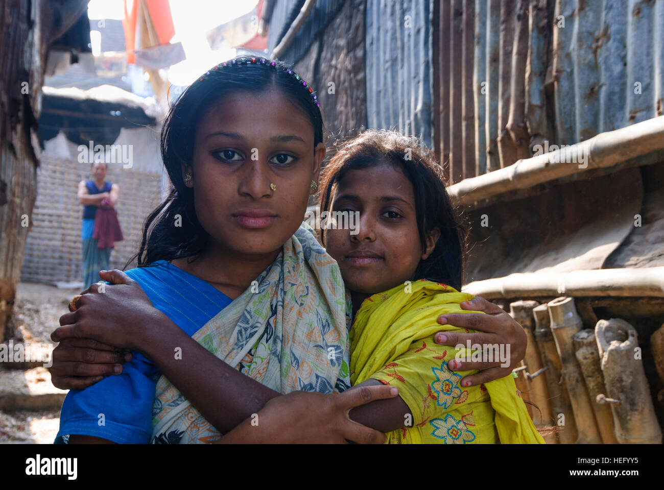 Khulna: Old town, women, Khulna Division, Bangladesh Stock Photo