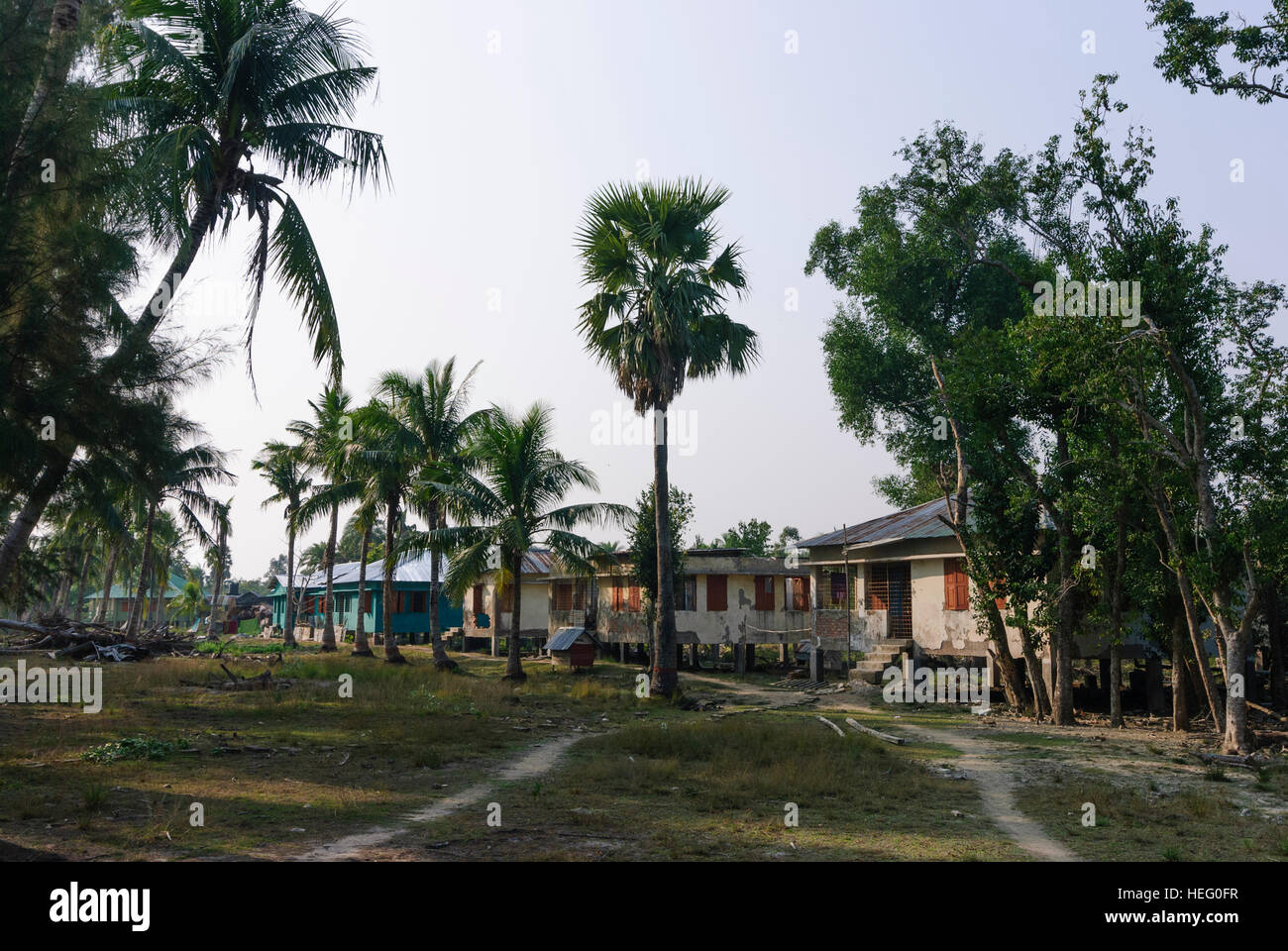 Sundarbans National Park: National park station Kotka, Khulna Division, Bangladesh Stock Photo