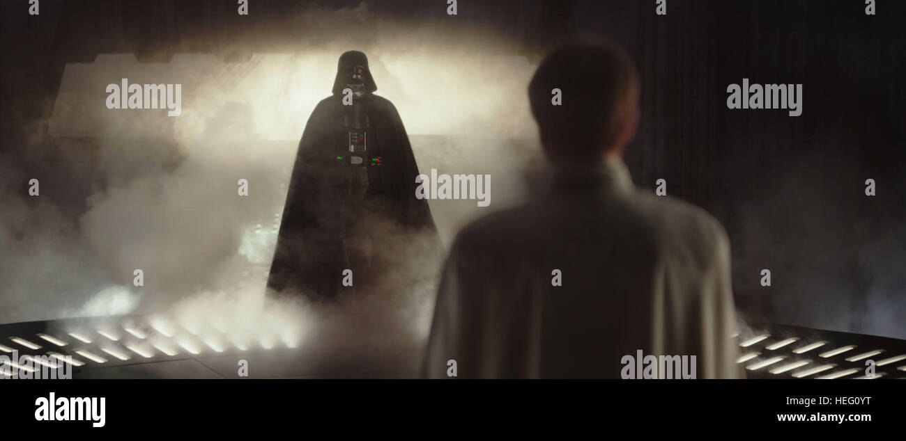 ROGUE ONE: A STAR WARS STORY, Darth Vader (voice: James Earl Jones ...