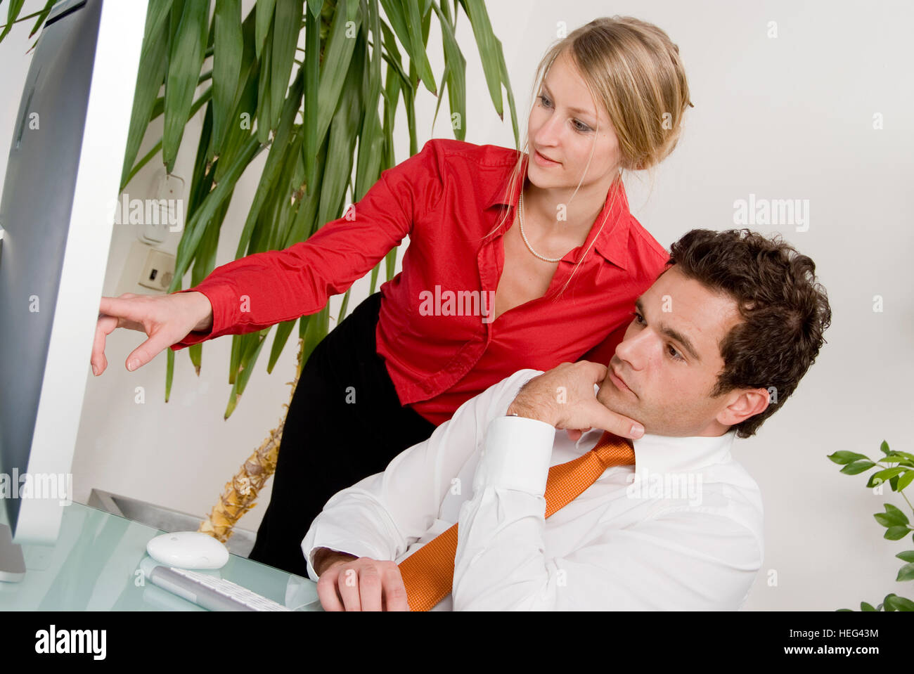 Clerical workers hi-res stock photography and images - Alamy