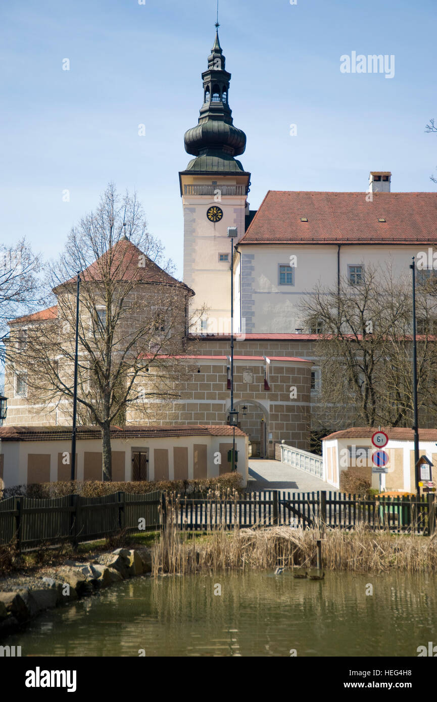 Weinberg Castle, Kefermarkt, Upper Austria, Austria Stock Photo