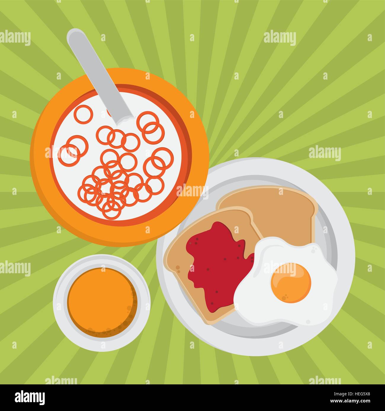 Breakfast design , Vector illustration Stock Vector Image & Art - Alamy
