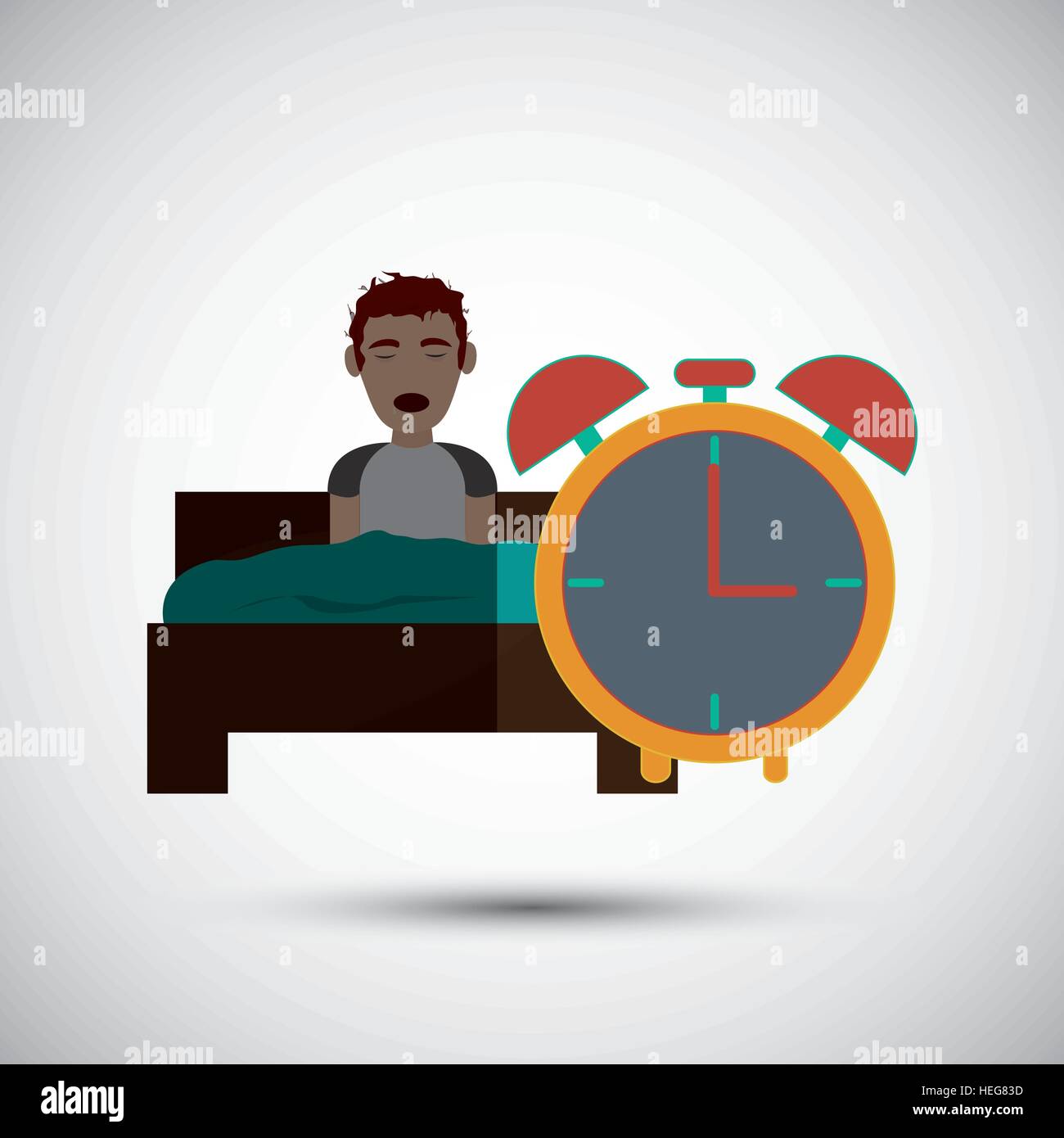 Sleeping boy closeup Stock Vector Images - Alamy