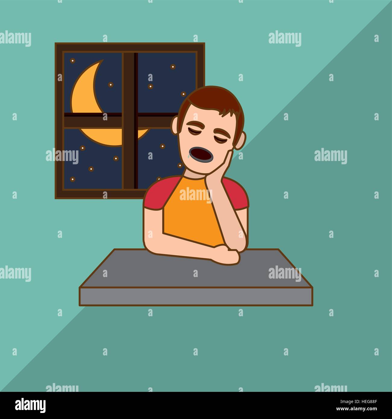 Resting and sleep design Stock Vector Image & Art - Alamy