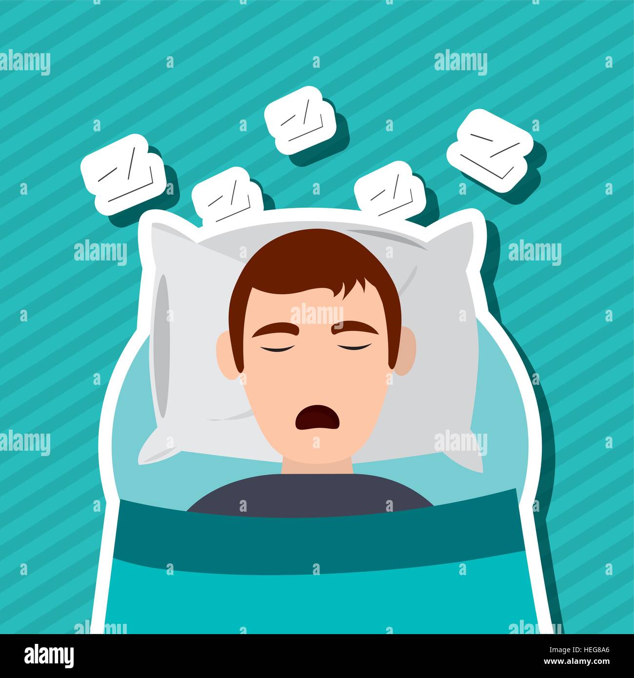 Resting and sleep design Stock Vector Image & Art - Alamy