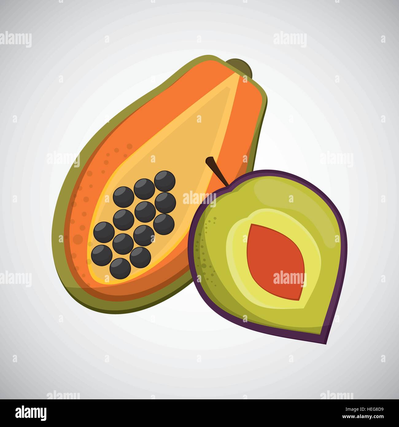 Fruits icon design Stock Vector Image & Art - Alamy