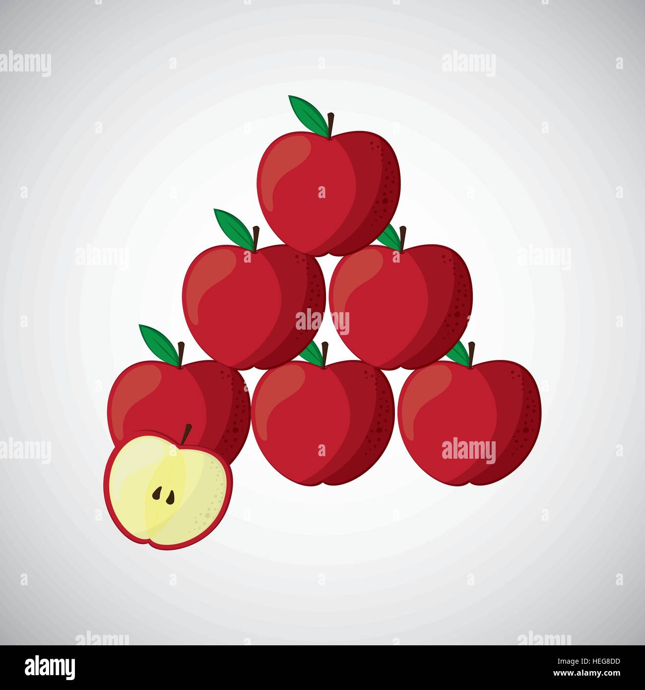 Fruits icon design Stock Vector Image & Art - Alamy
