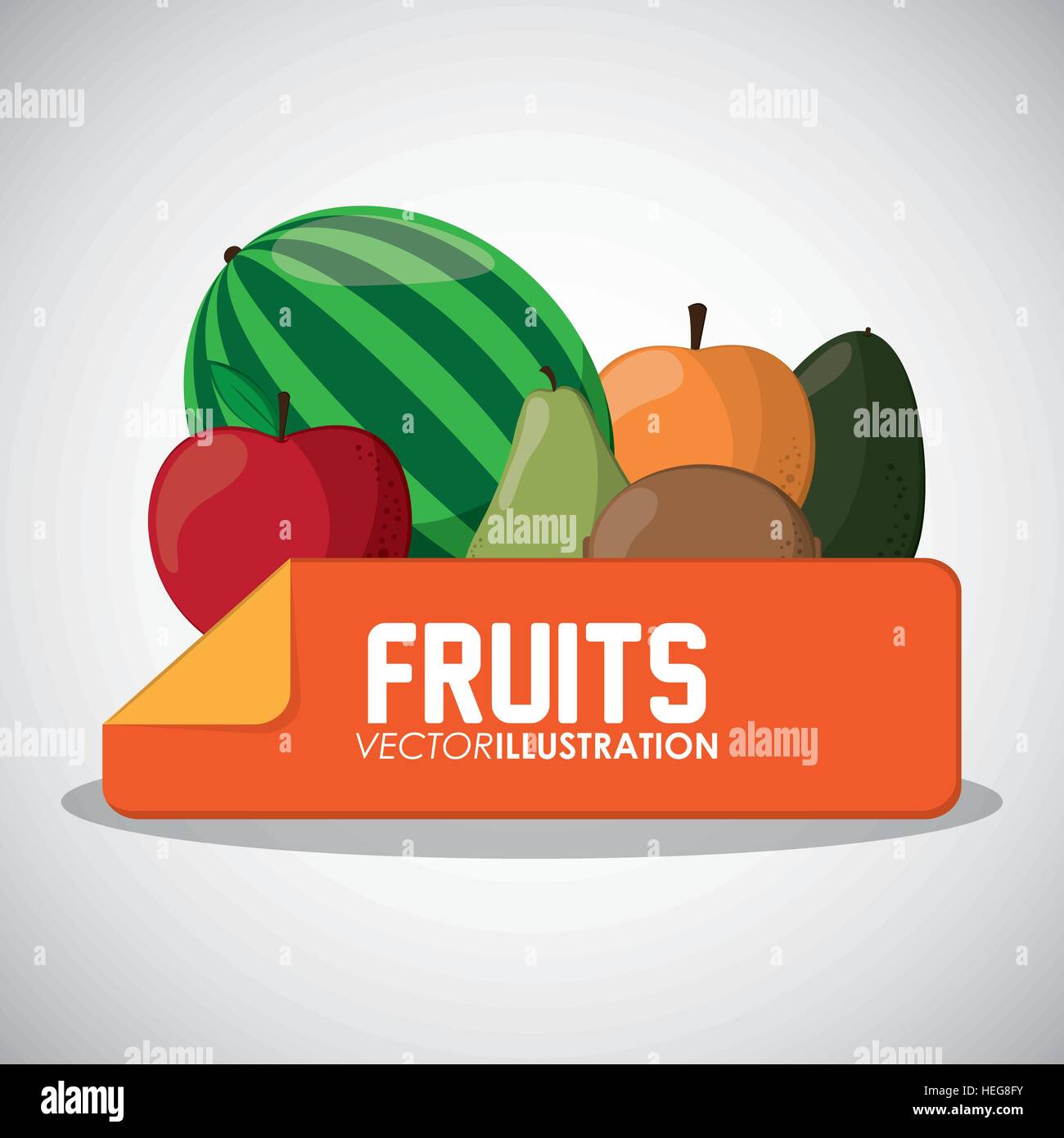 Fruits icon design Stock Vector Image & Art - Alamy