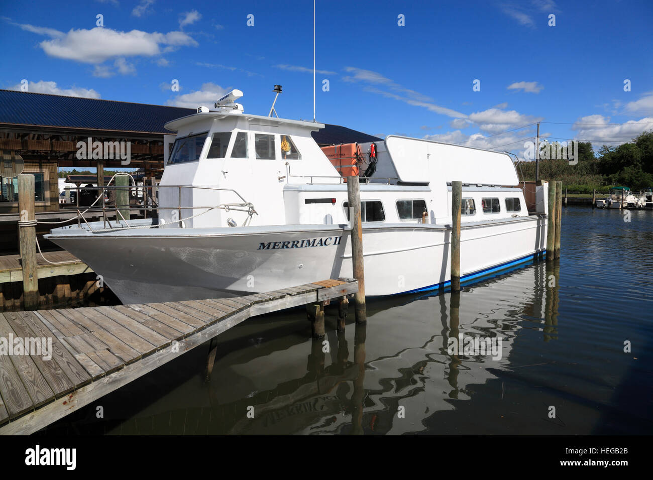 Sayville harbour, Long Island, New York, USA Stock Photo Alamy