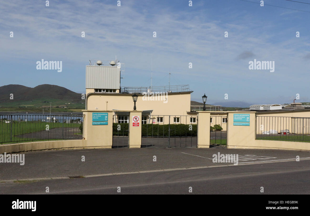 The Valentia Weather Station in Cahersiveen, County Kerry, Ireland