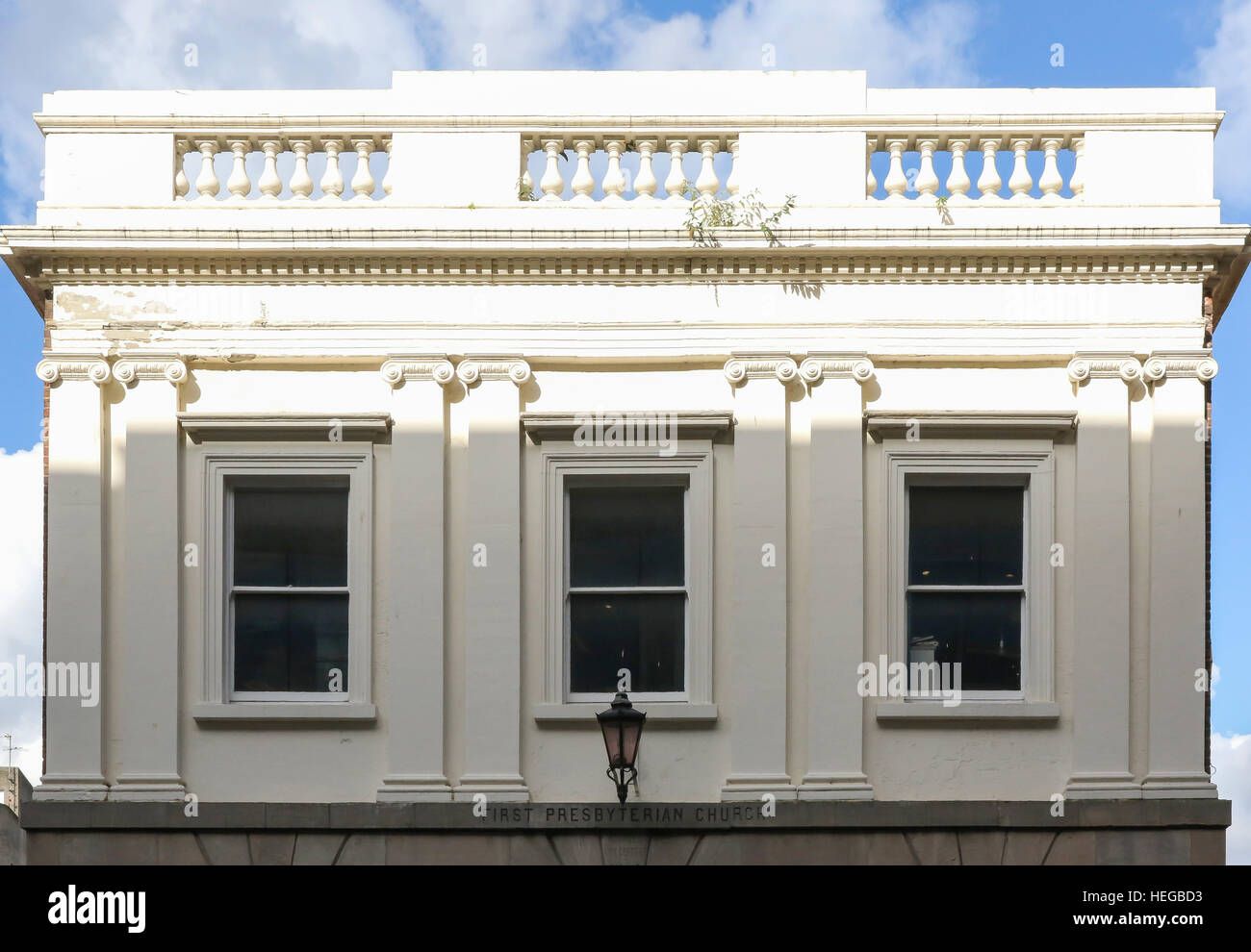 First Presbyterian Street Church in Rosemary Street in Belfast city