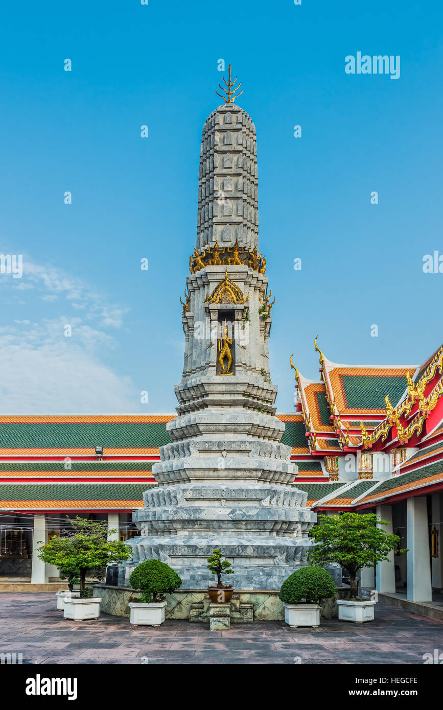 temple interior details Wat Pho temple Bangkok Thailand Stock Photo - Alamy