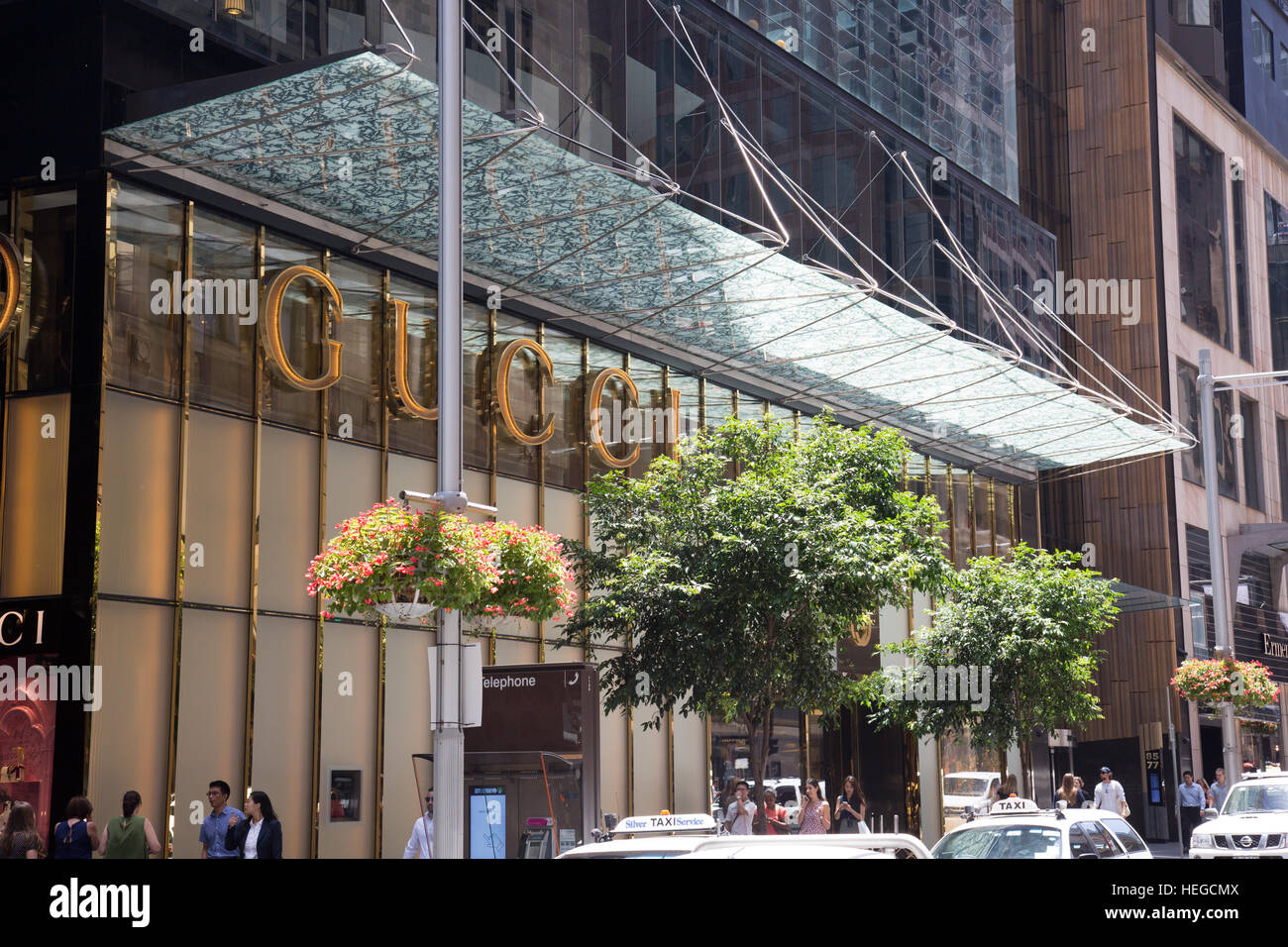 Gucci luxury brand store in Sydney city centre,Australia. Gucci is an  italian fashion and luxury goods brand Stock Photo - Alamy