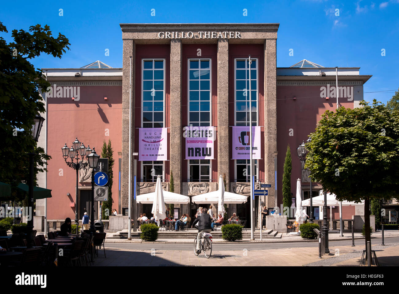 DEU, Germany, Ruhr area, Essen, the Grillo theatre. Stock Photo