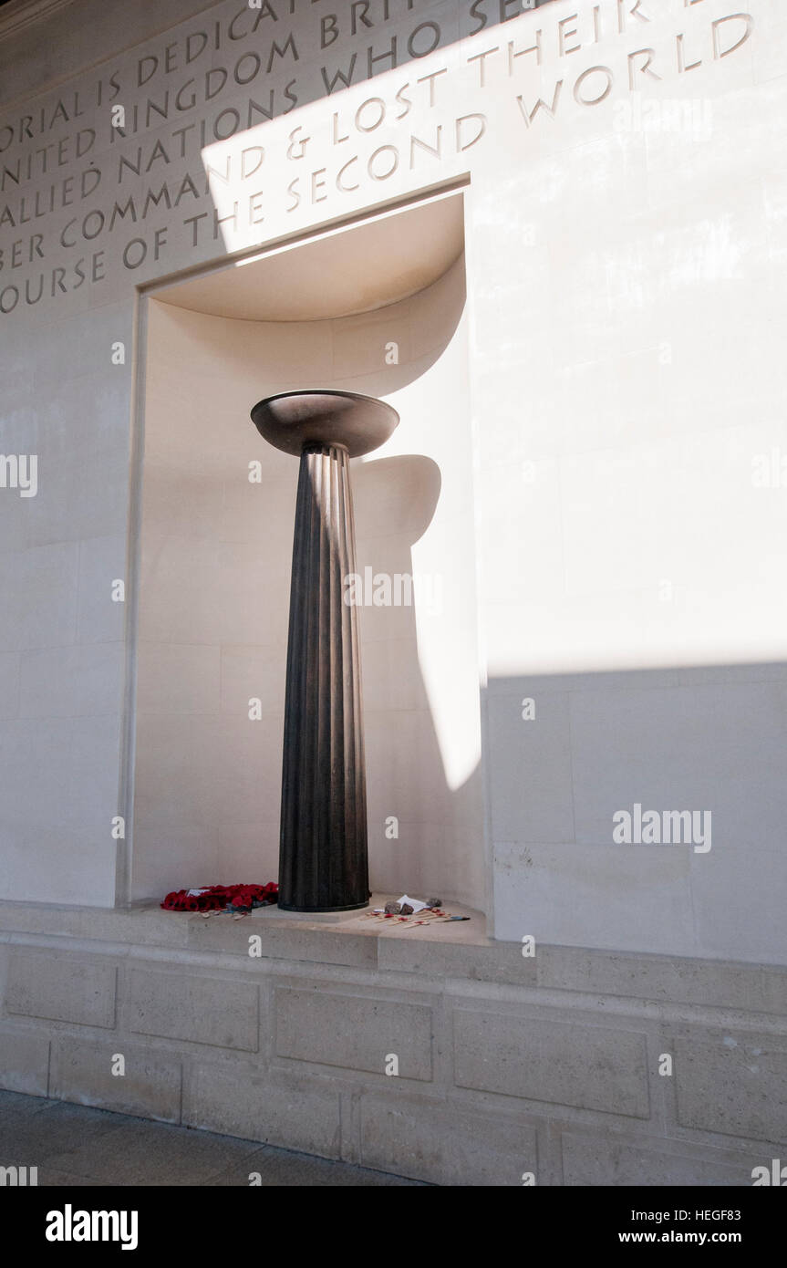 The Royal Air Force, Bomber Command memorial, Green Park, London, England, UK Stock Photo