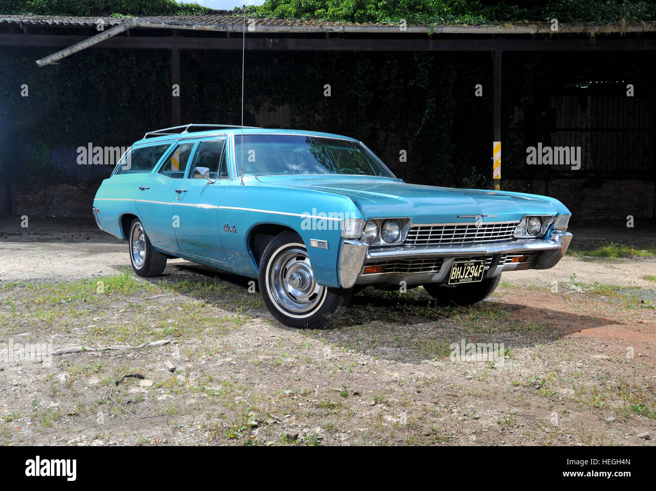 1968 Chevrolet Bel Air station wagon classic American car Stock Photo